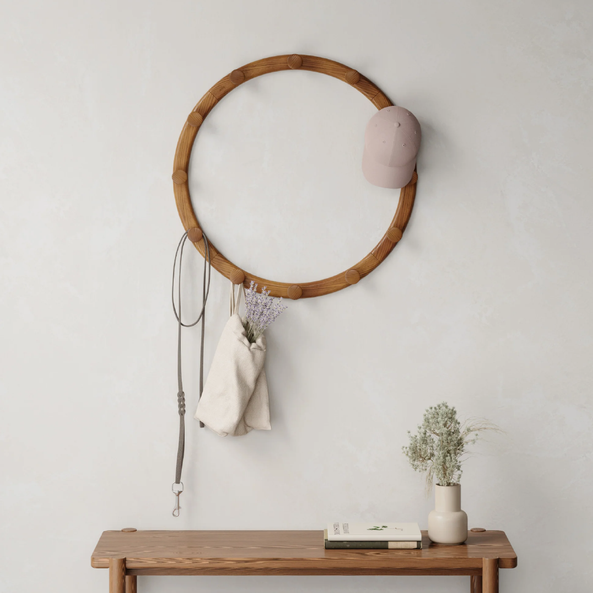 Slinka Hook - Light Walnut