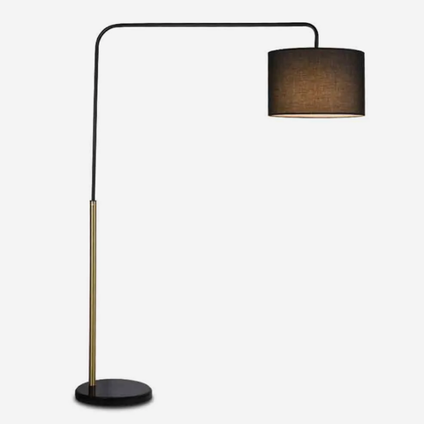 Class 1 Floor Lamp - Black & Bronze
