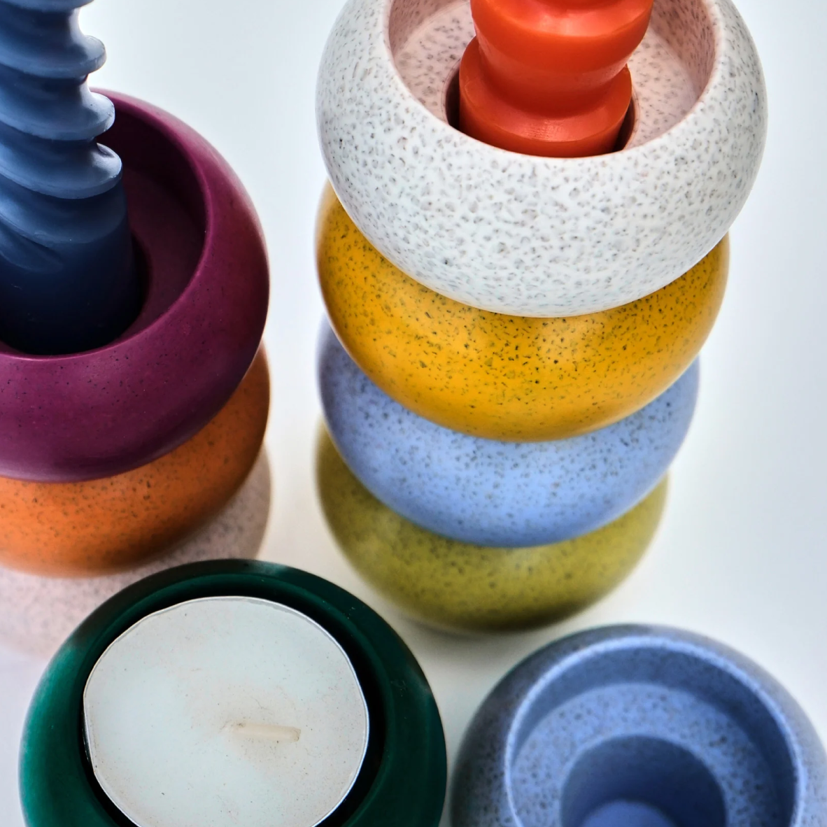 Stackable Candle Holders