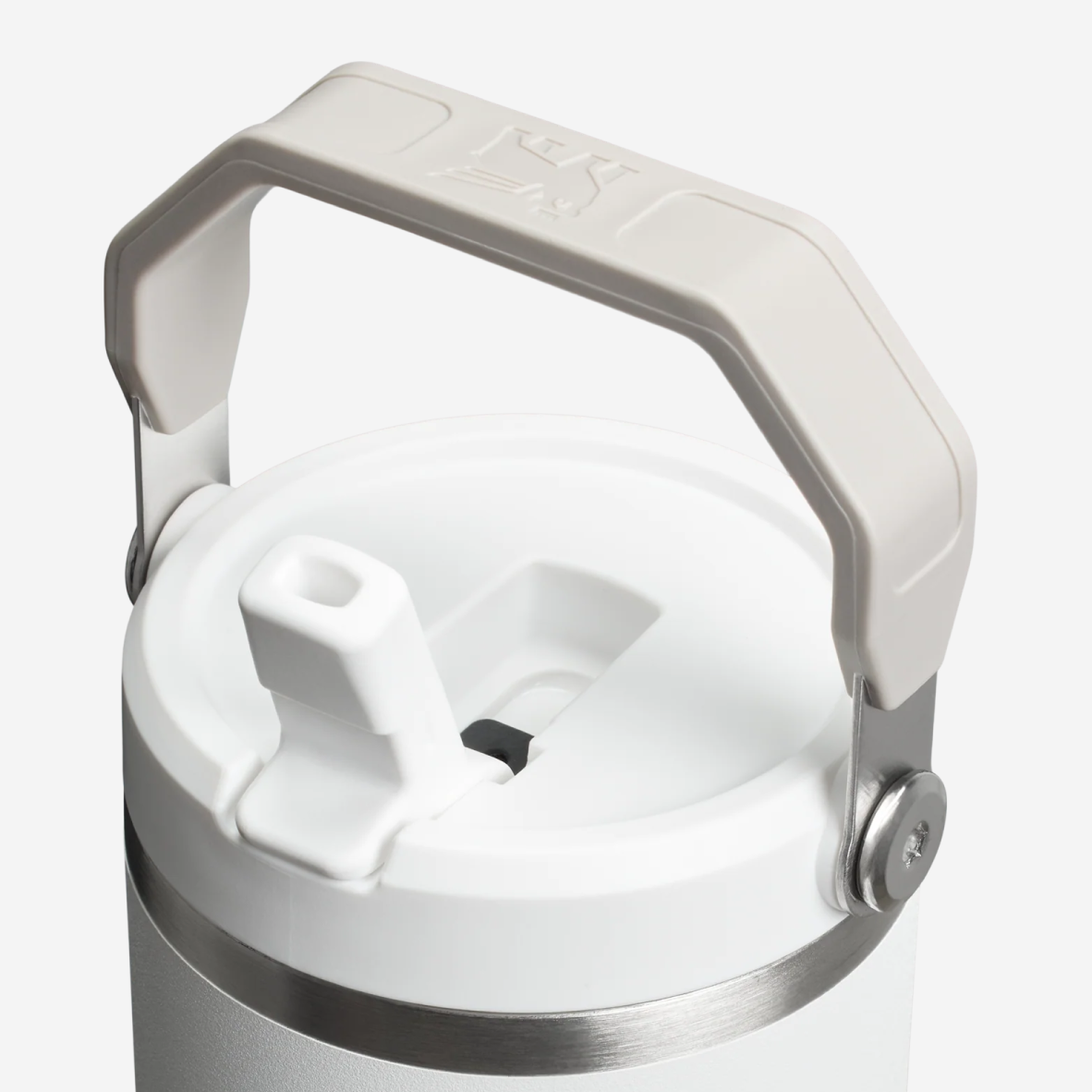 The IceFlow Flip Straw Tumbler 890ml - Frost