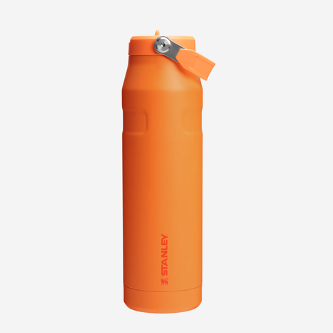 The Iceflow Flip Bottle 2.0 1L - Goldenrod Coral