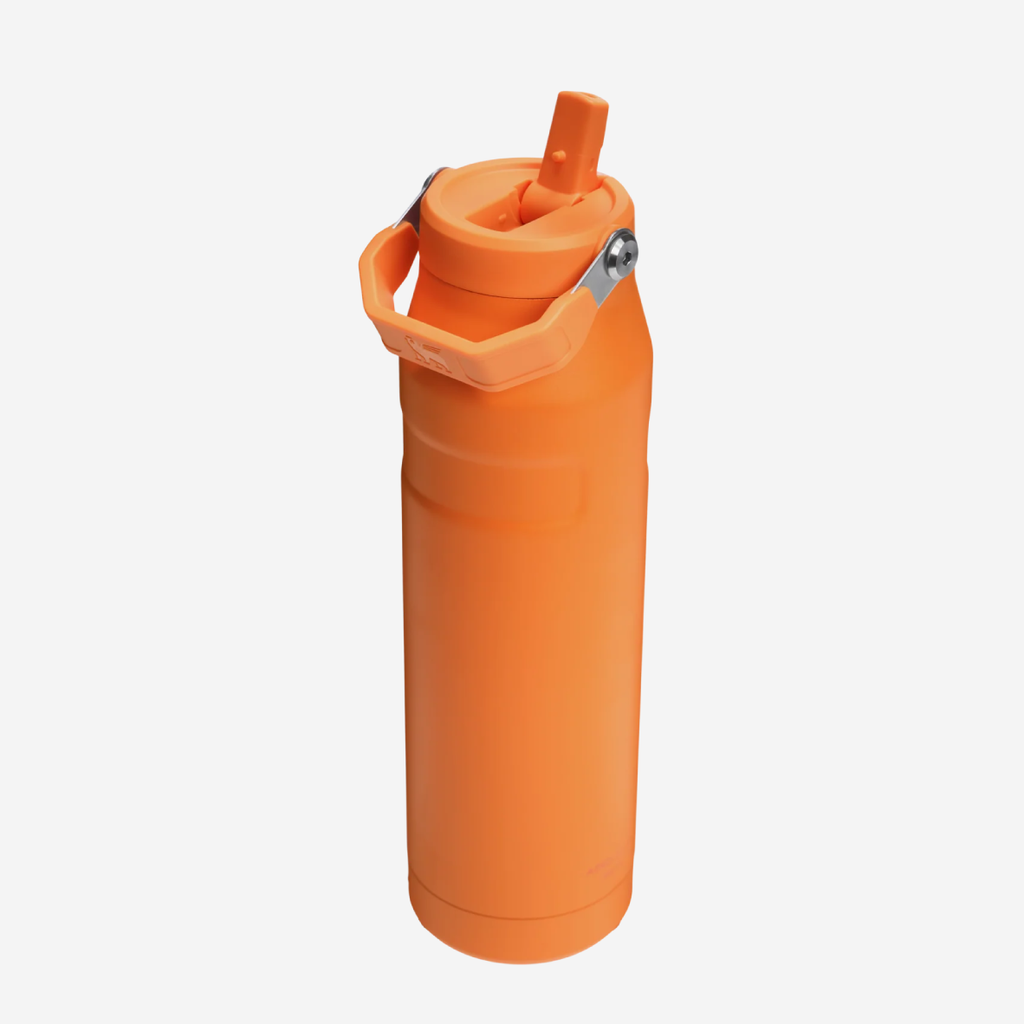 The Iceflow Flip Bottle 2.0 1L - Goldenrod Coral