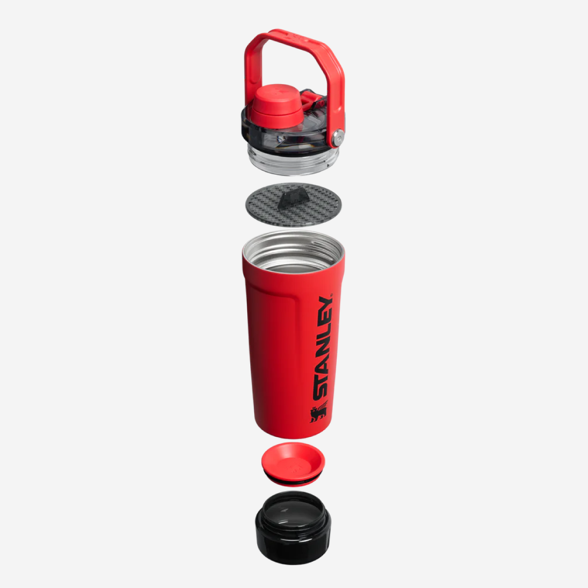 The Vitalise Shaker 600ml - Chilli Black