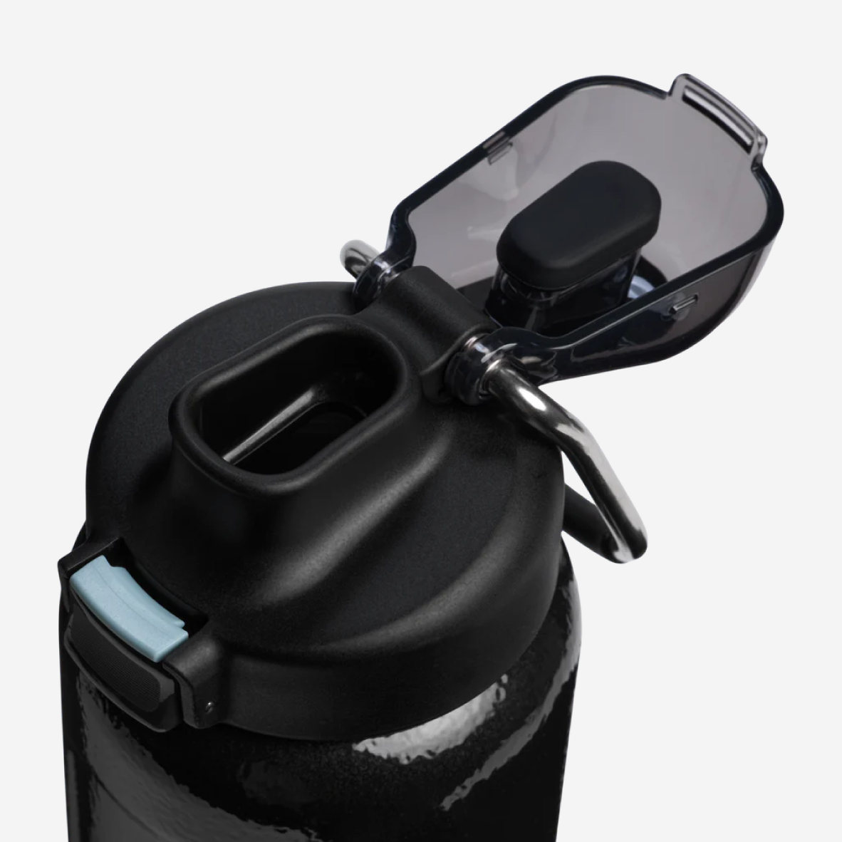 The Wellspring Bottle 700ml - Hammertone Black