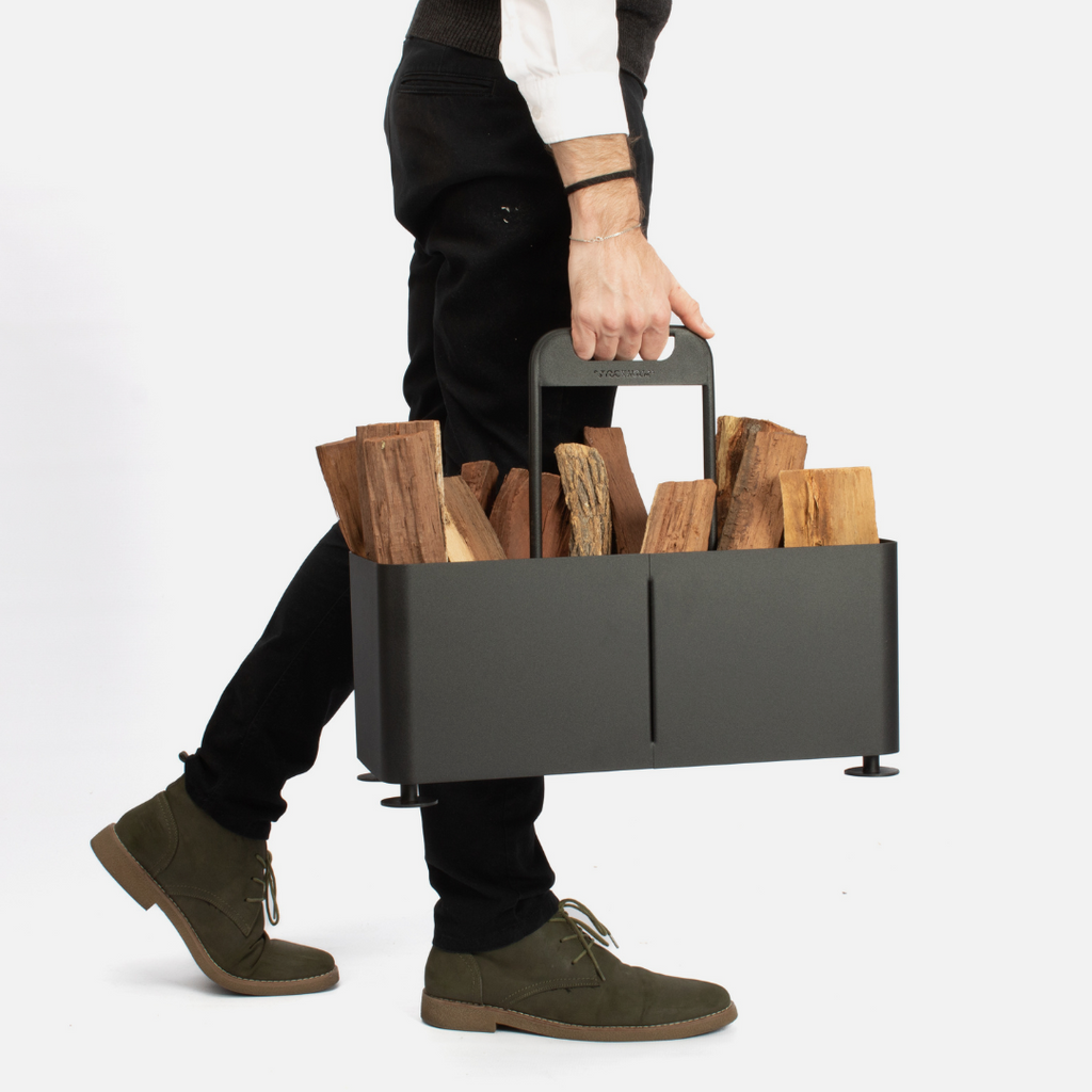 Zen Fire Pit + Carrier Combo