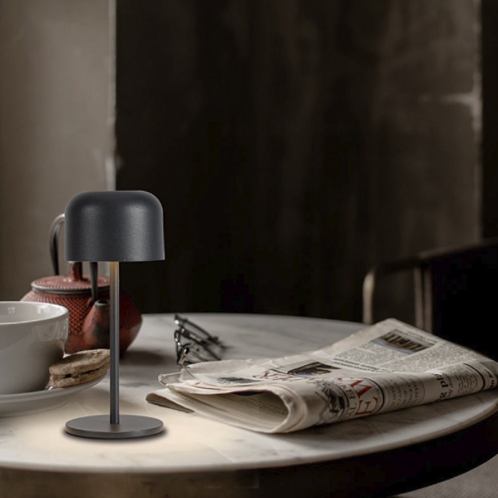 Sushi Rechargeable Table Lamp - Black