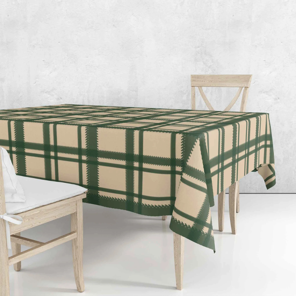 Tablecloth - Green Plaid