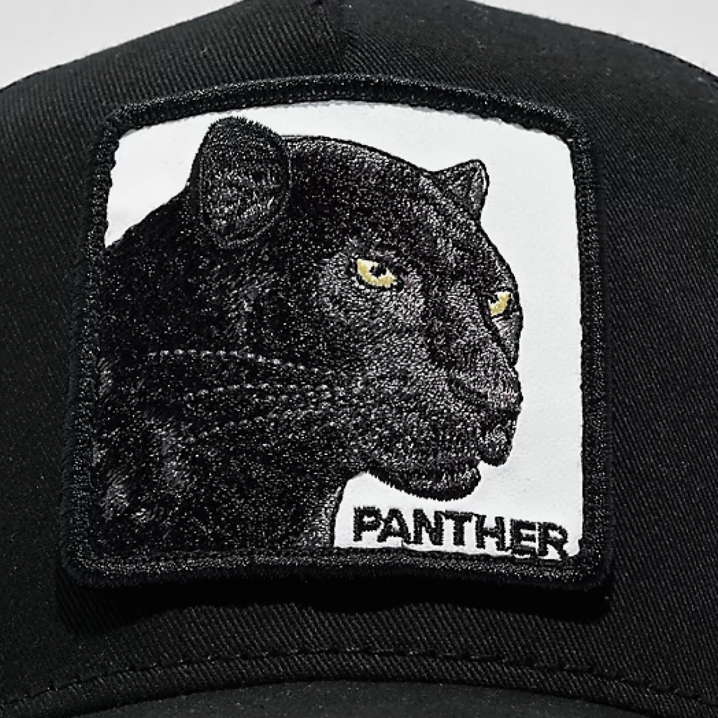 The Black Panther Trucker - Black