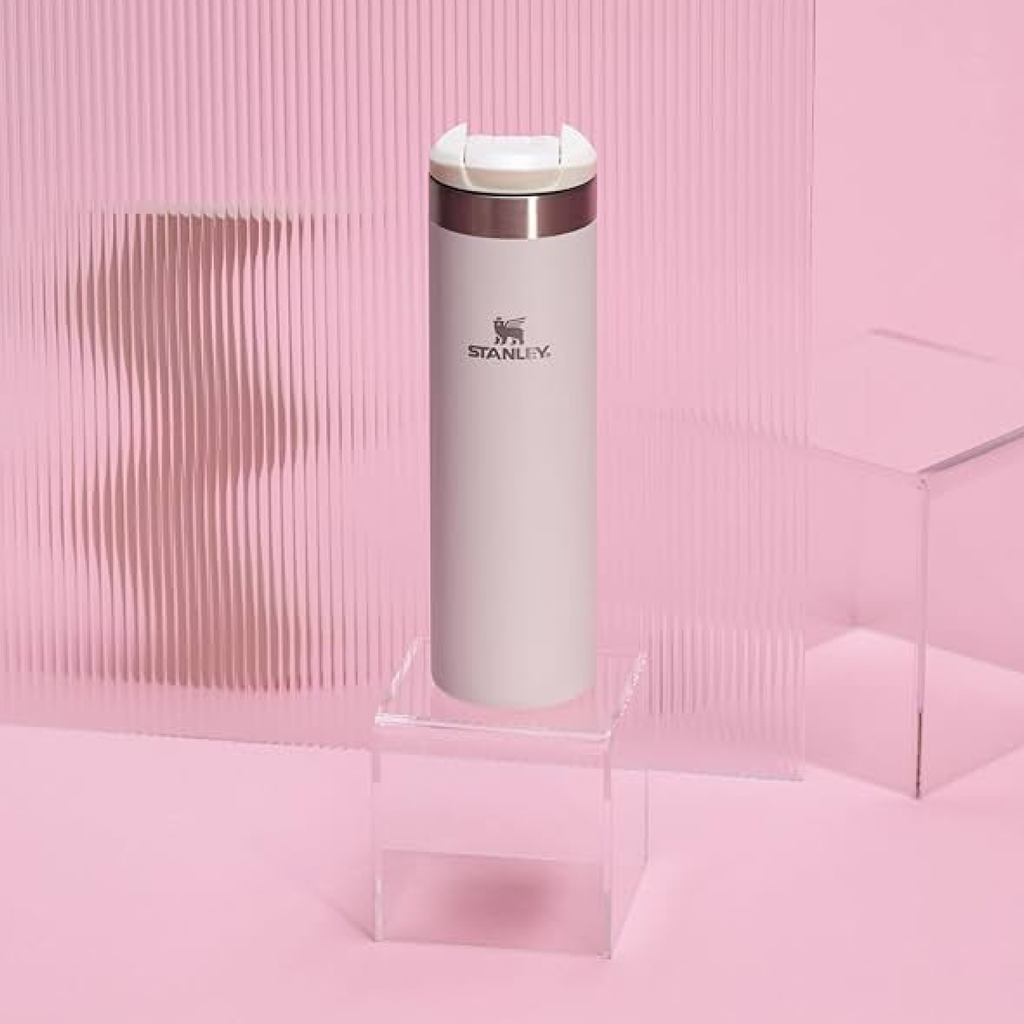 The Aerolight Transit Mug 470ml  - Rose Quartz Metallic