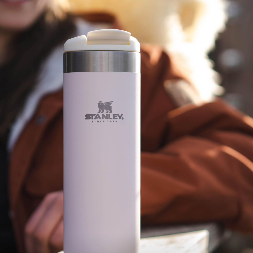 The Aerolight Transit Mug 470ml  - Rose Quartz Metallic