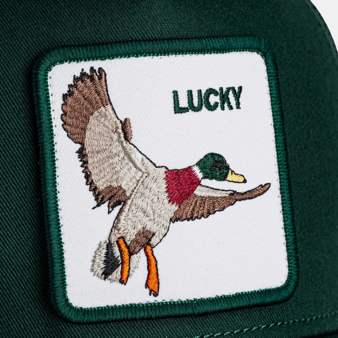 The Lucky Ducky Trucker - Green