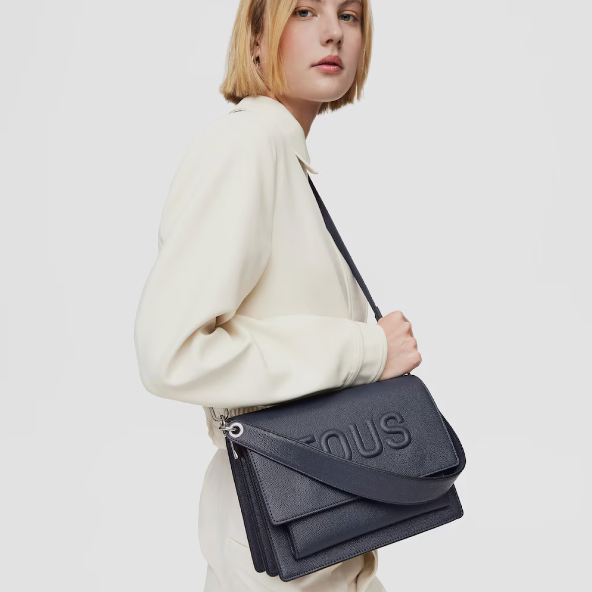 Tous Brenda Audree Crossbody Bag - Navy