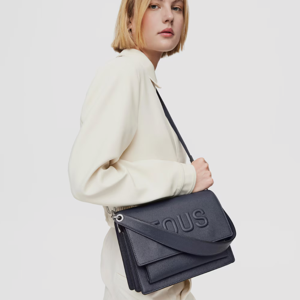 Tous Brenda Audree Crossbody Bag - Navy