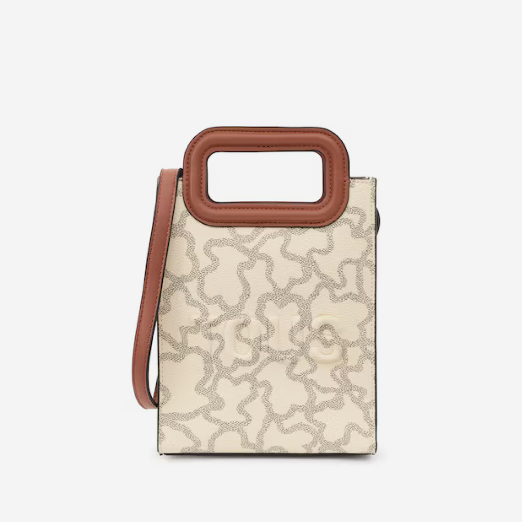 Tous Kaos Icon Mini Bag - Beige