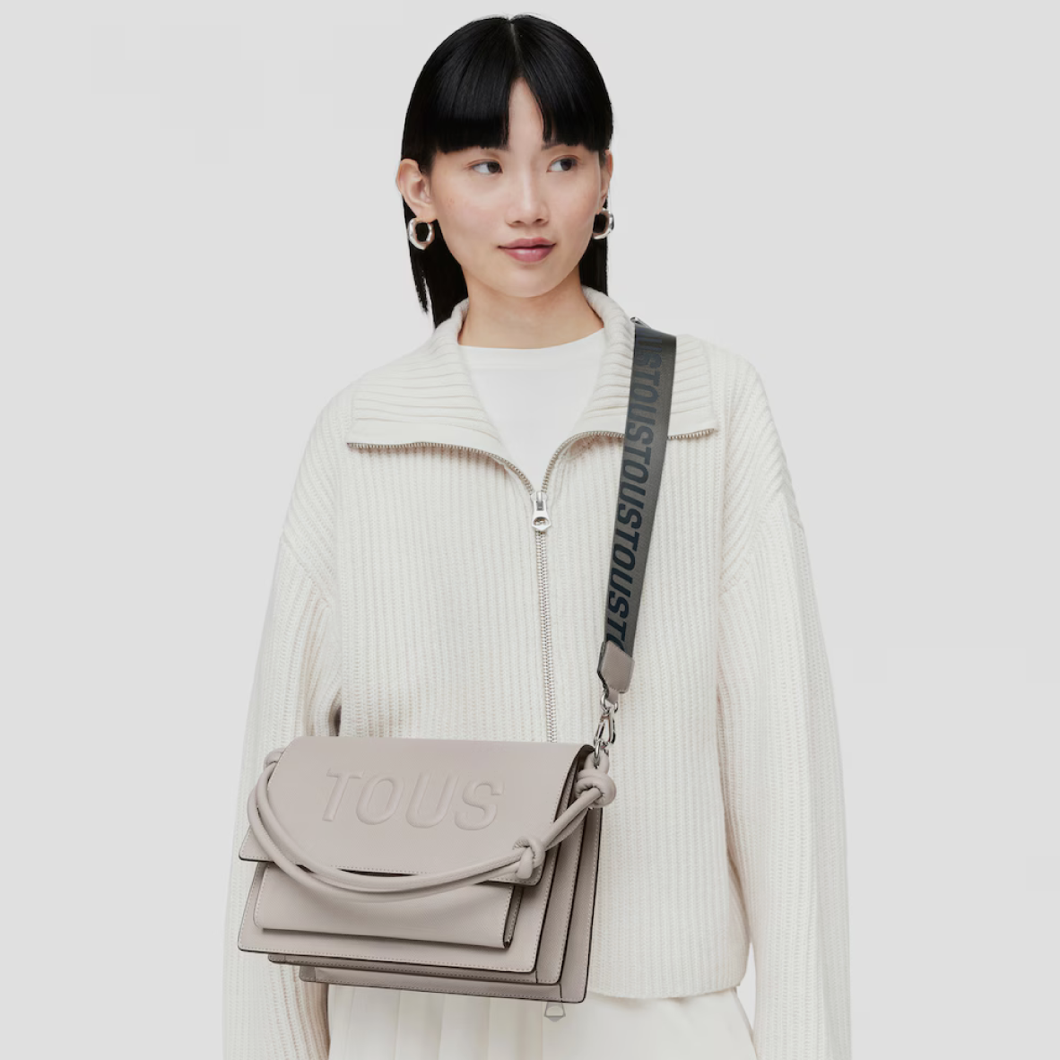 Tous La Rue New Audree Crossbody Bag - Grey