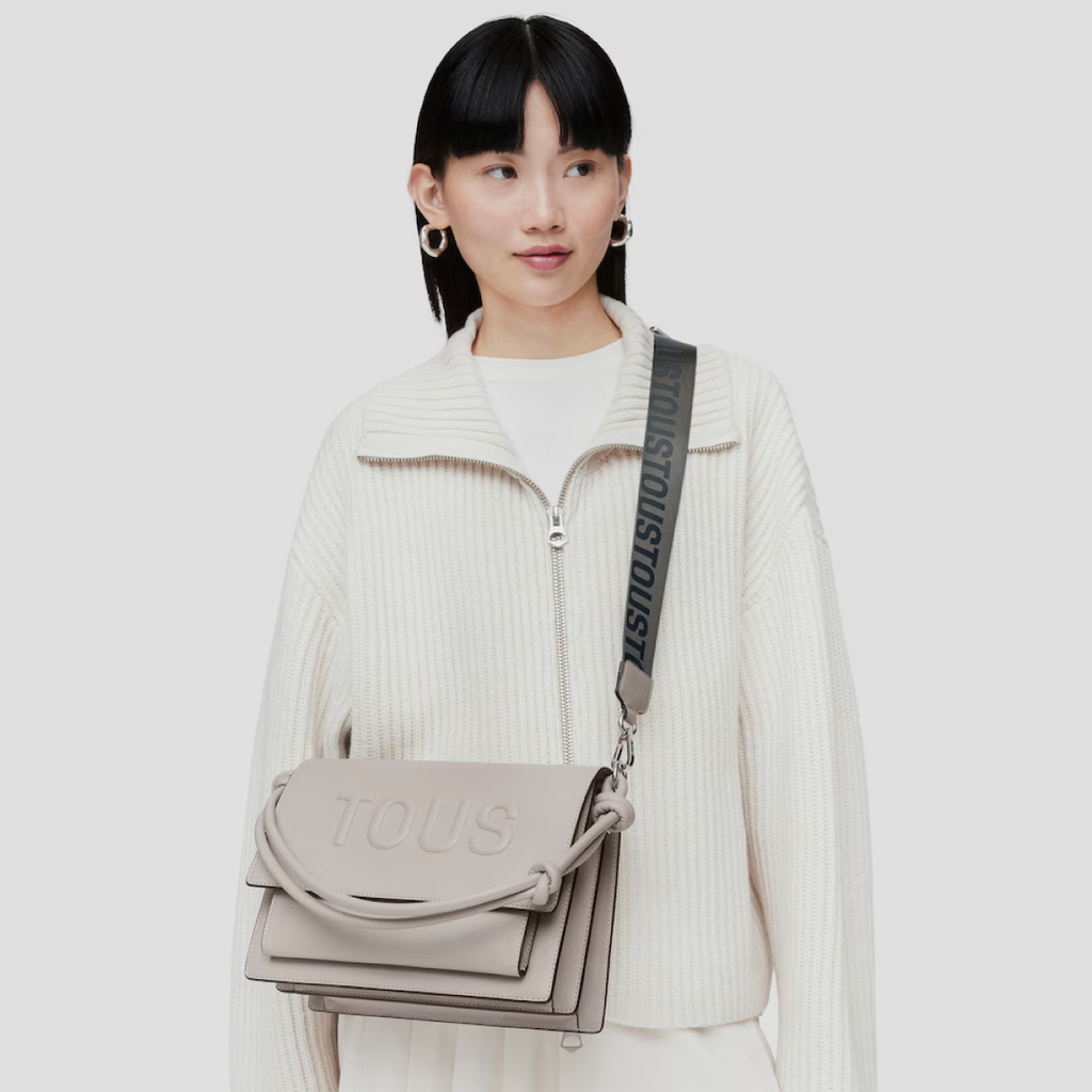 Tous La Rue New Audree Crossbody Bag - Grey