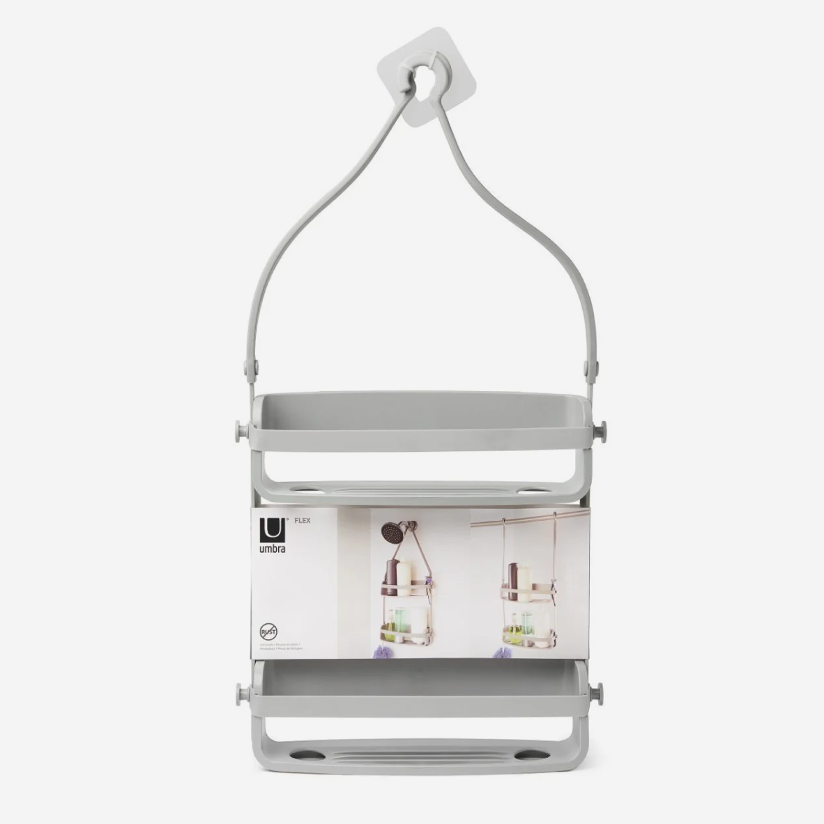 Flex Shower Caddy - White