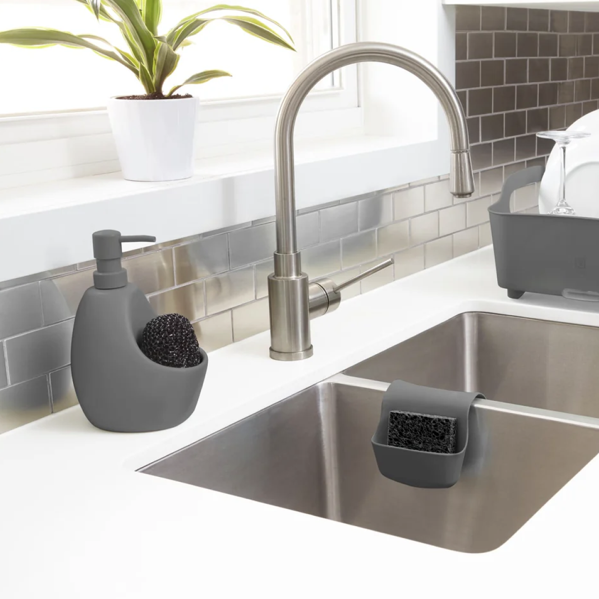 Joey Pump & Scrubby Combo - Charcoal