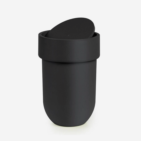 Touch Trash Can - Black