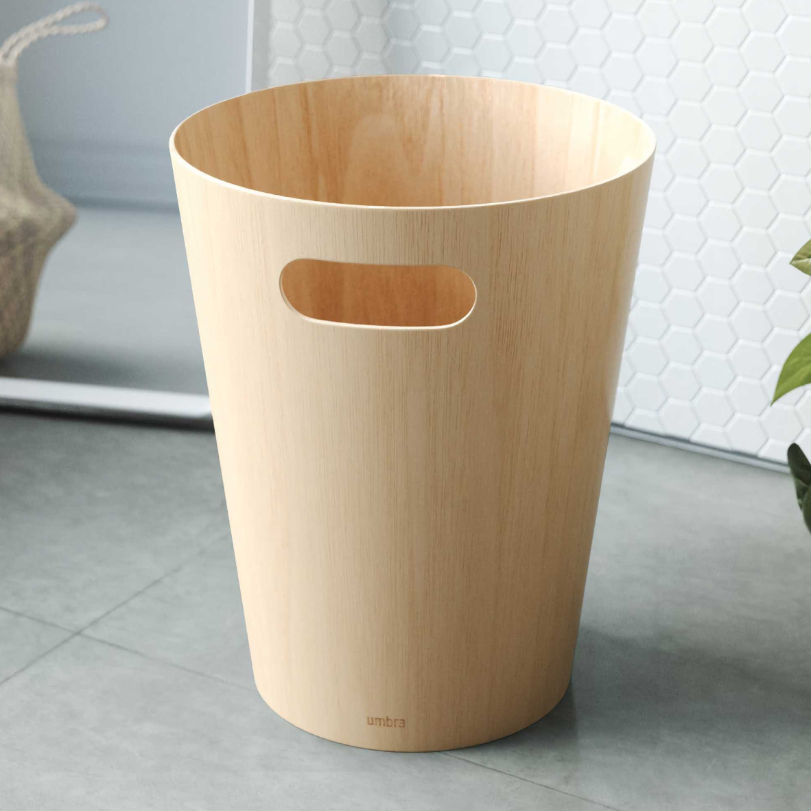 Woodrow Dustbin - Natural