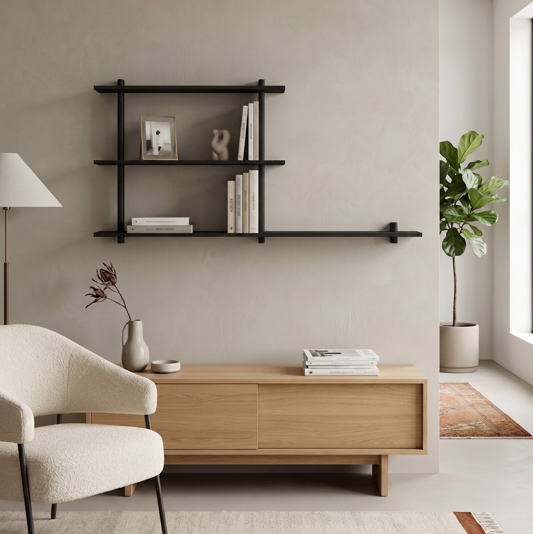 The Finn Vista Shelf - Ebony