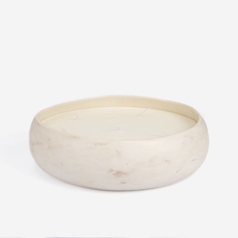 Wonky Candle - Moroccan White