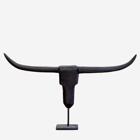 Nguni Head Stand - Black