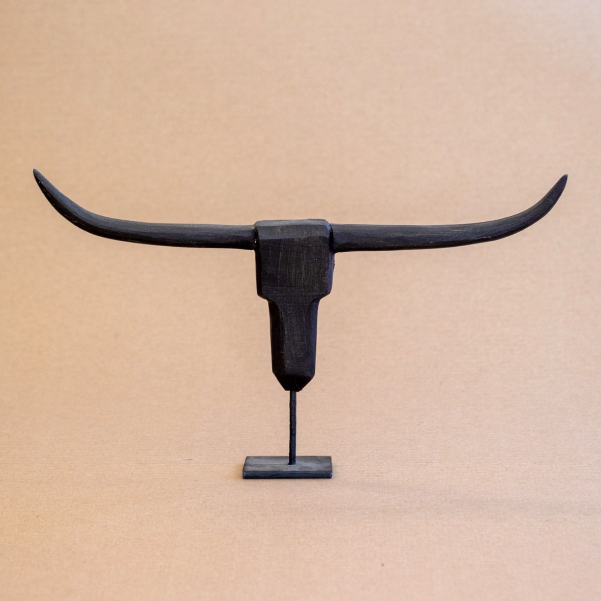 Nguni Head Stand - Black