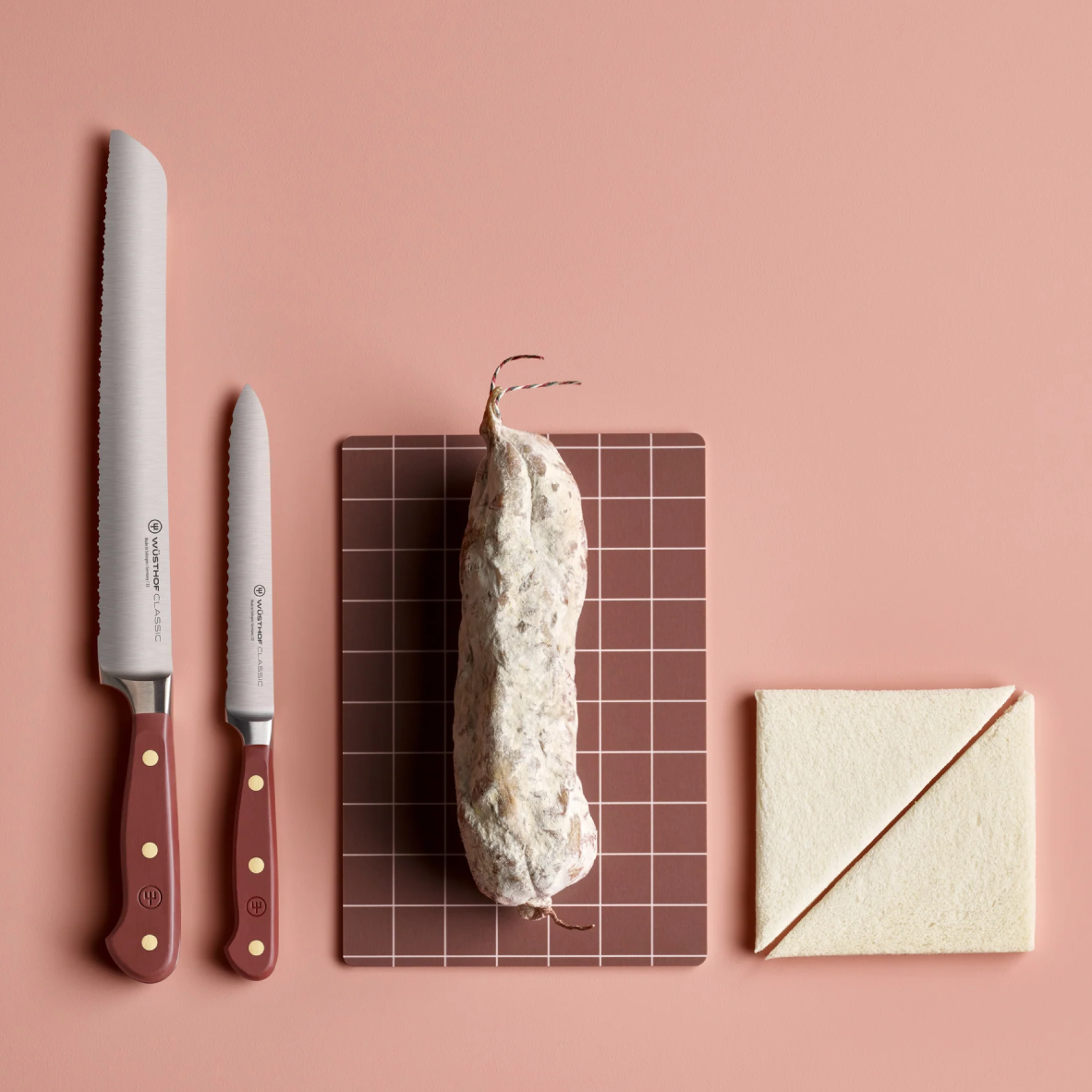 Double-Serrated Bread Knife 23cm - Tasty Sumac