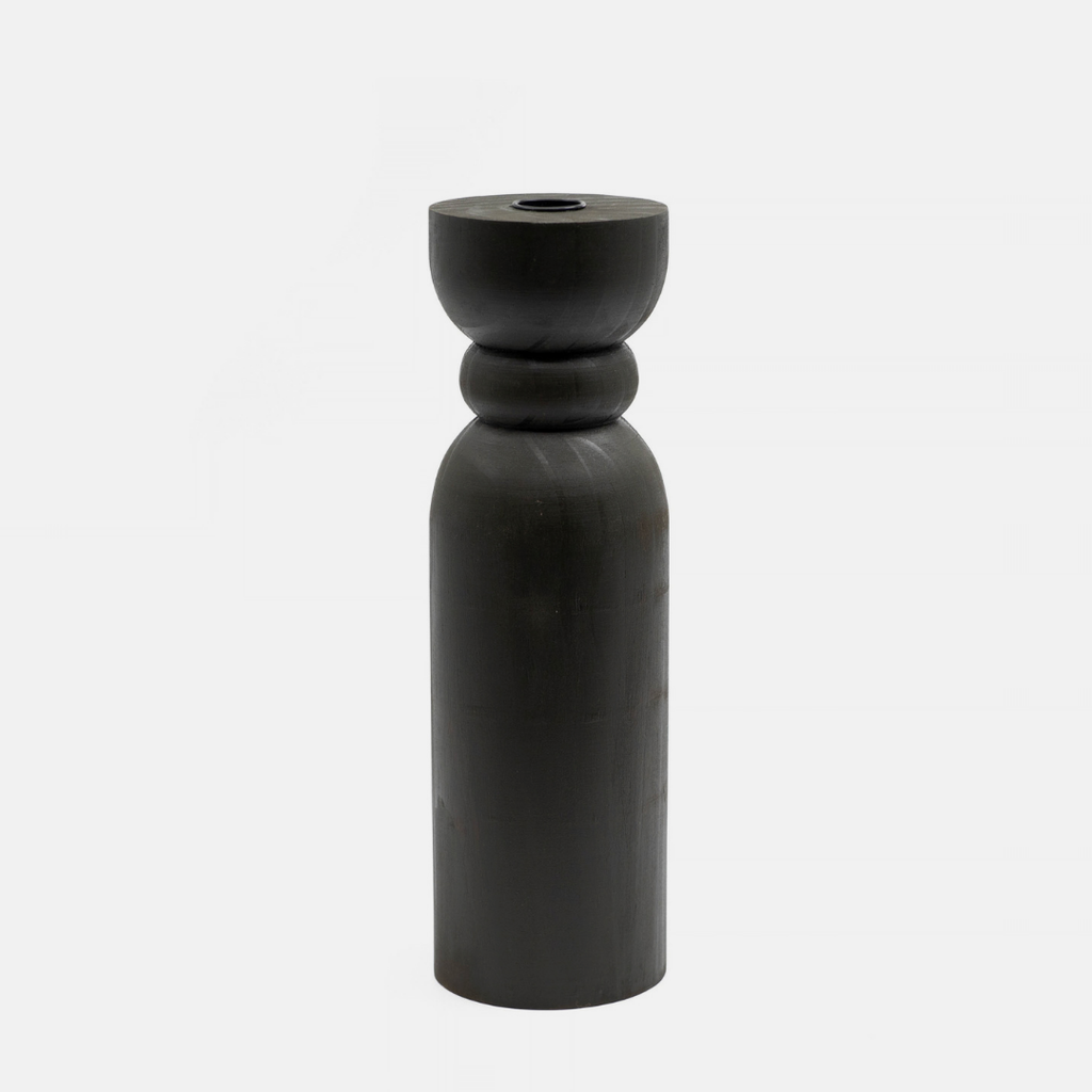 Zuri Candle Holders (Set of 2) - Black