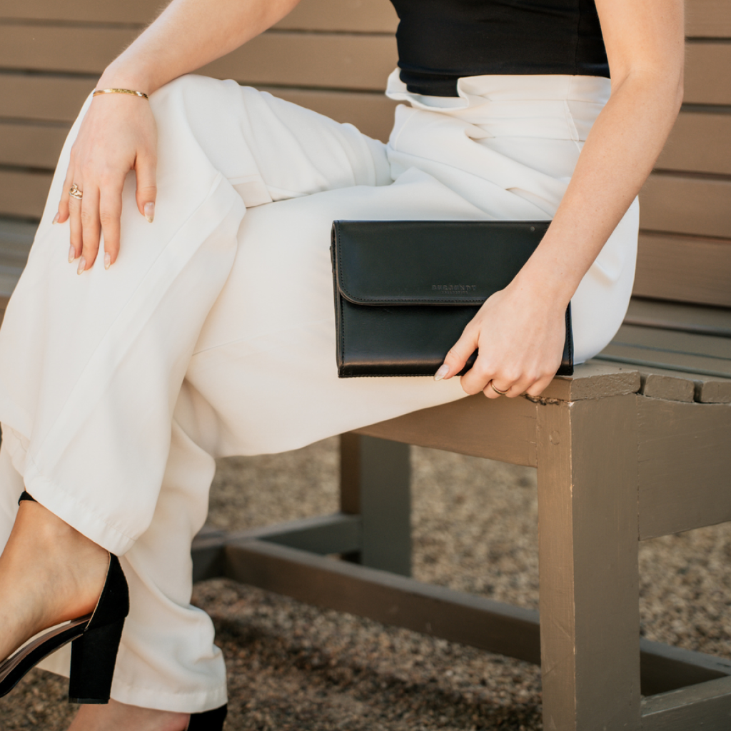 The Milan Clutch - Black