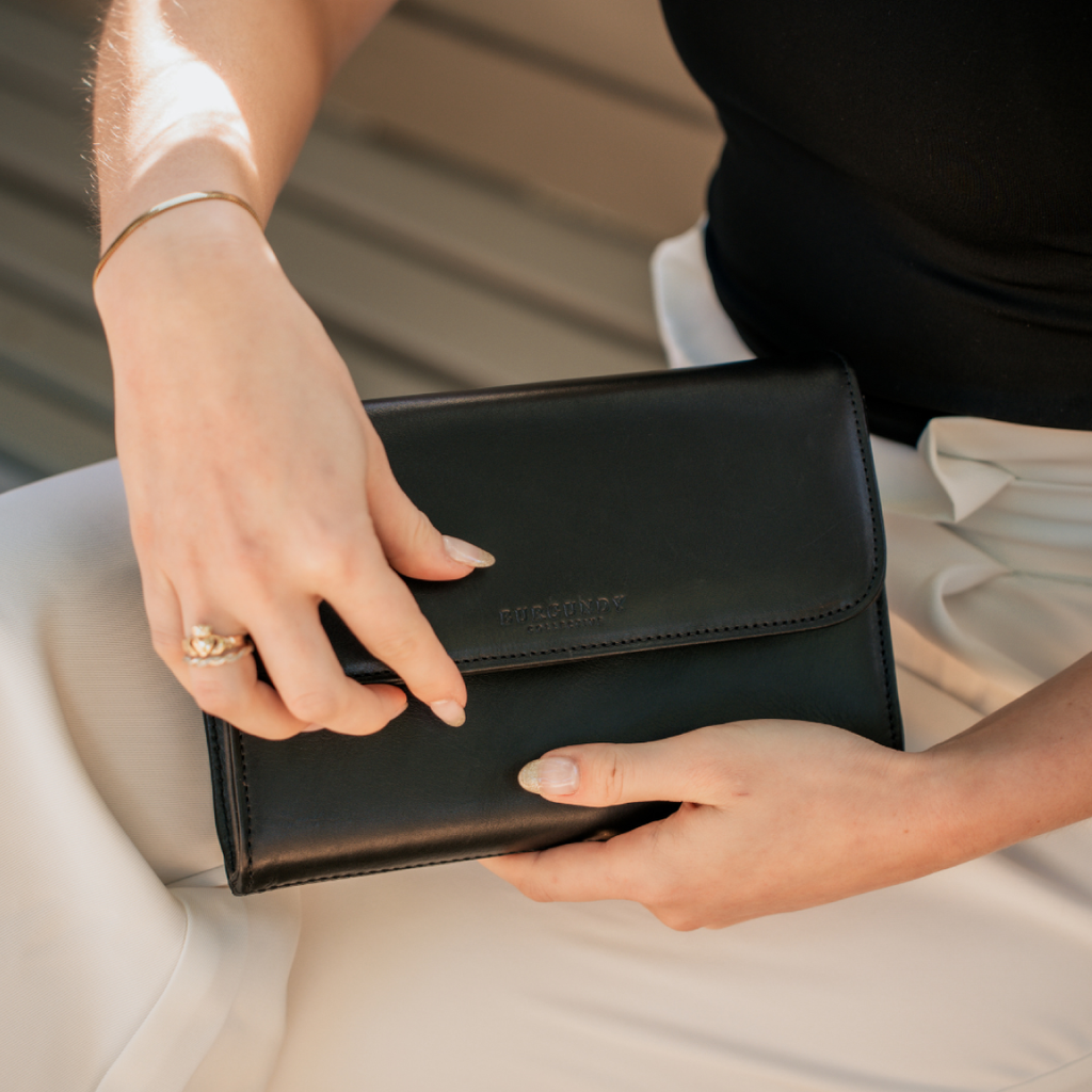 The Milan Clutch - Black