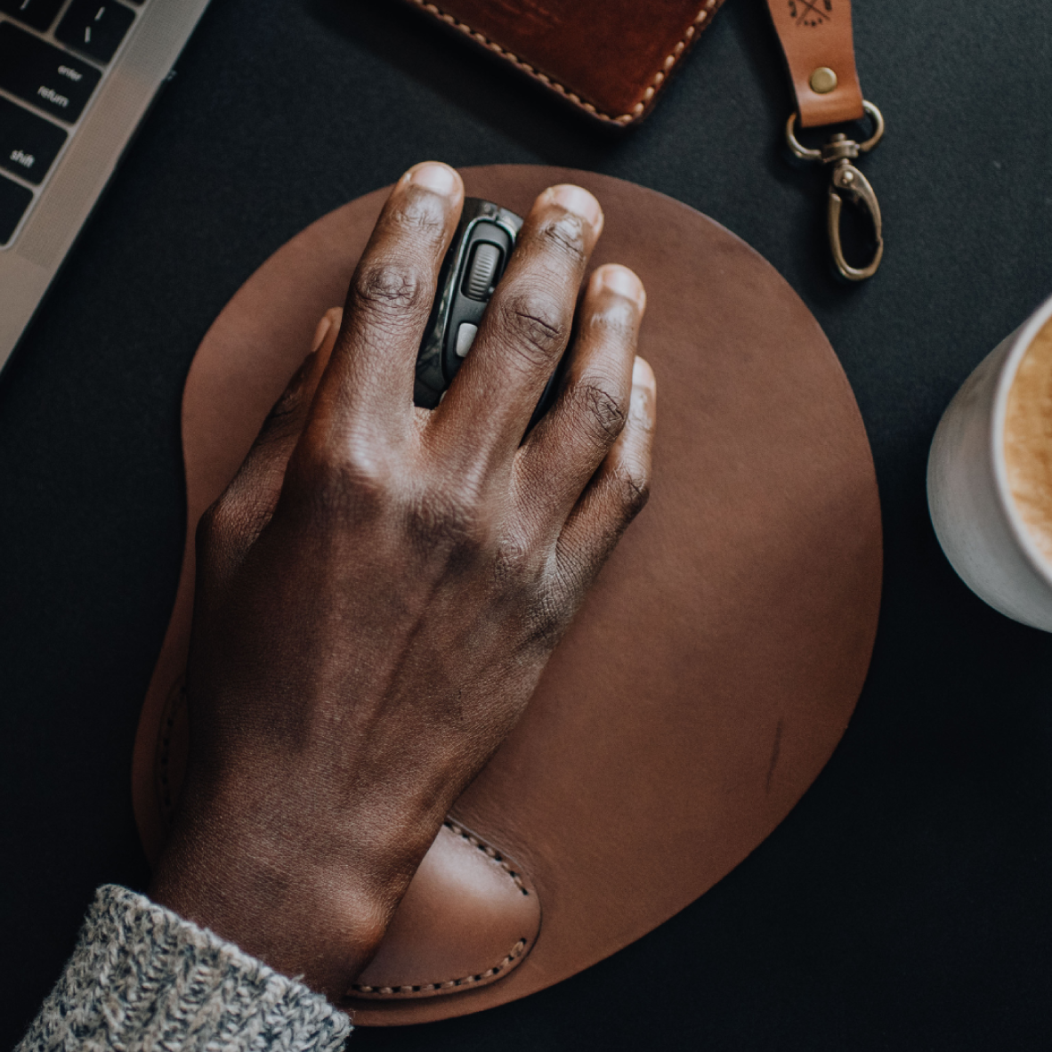 The Mouse Pad - Brown