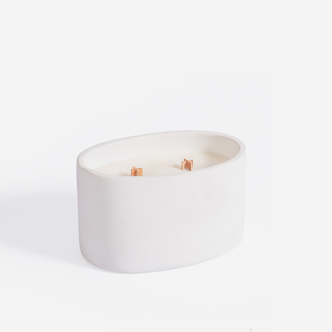 Oval Chardonnay Candle