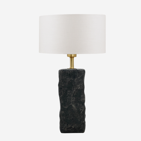 Anthracite Stone Lamp