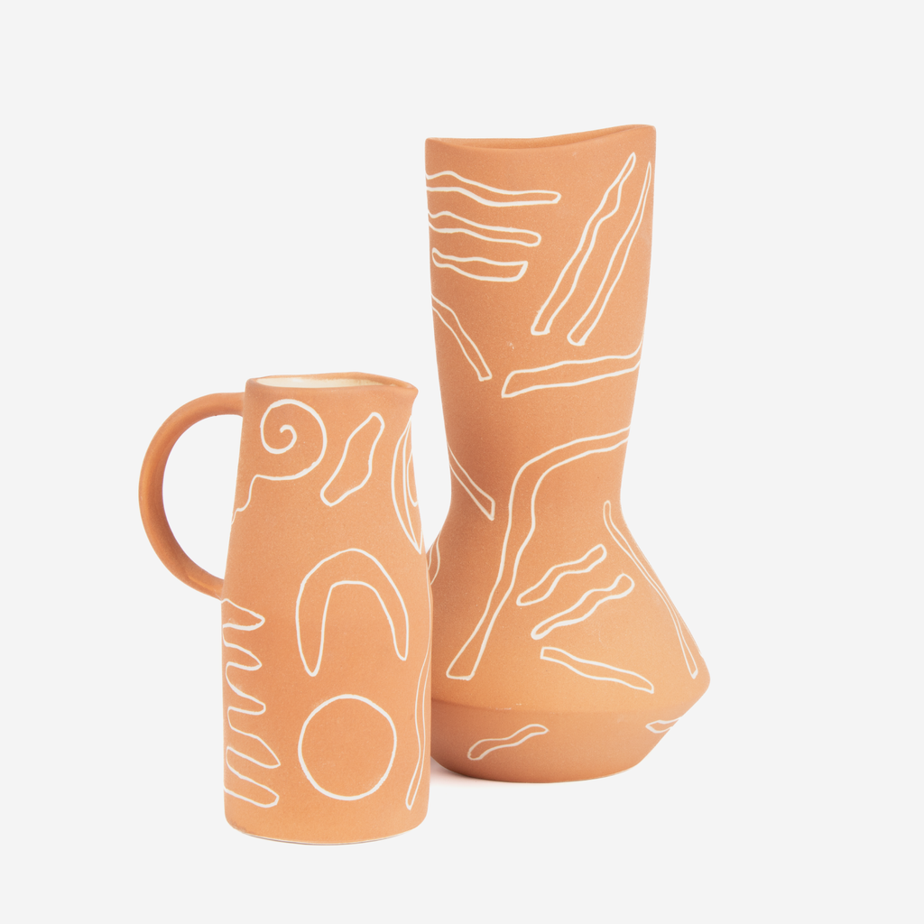 Hermes Vase - Terracotta