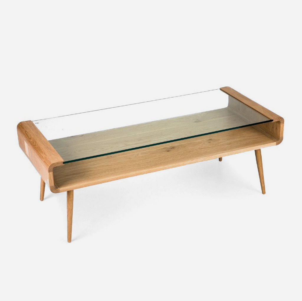 Margot Glass Top Coffee Table