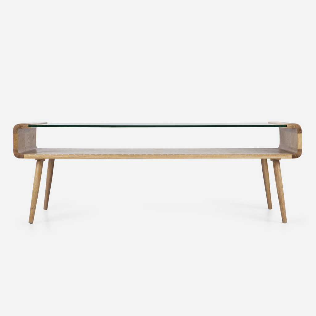Margot Glass Top Coffee Table