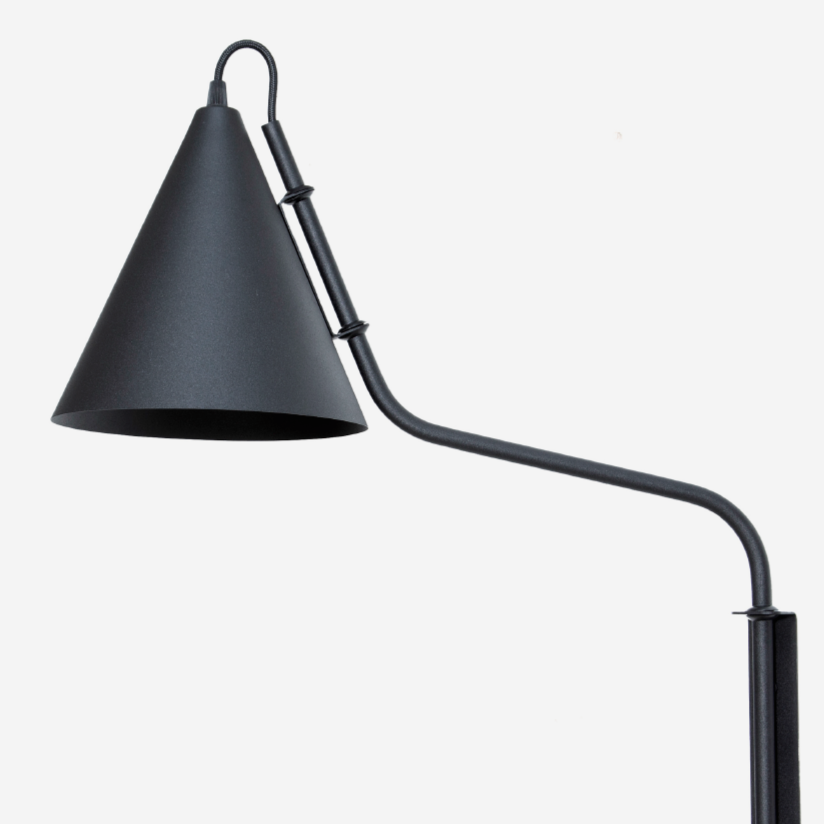 A Scandinavian style Swivel Lamp