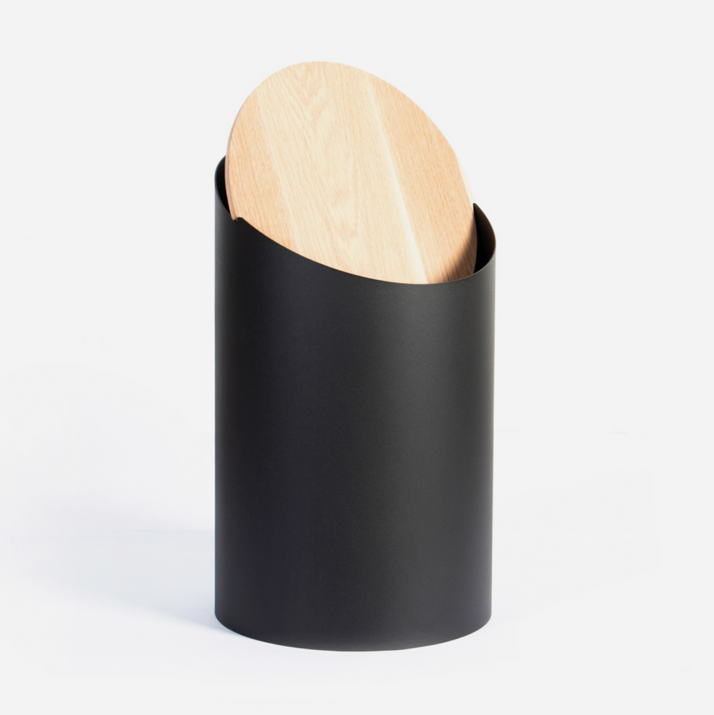 Stockholm Dustbin - Black