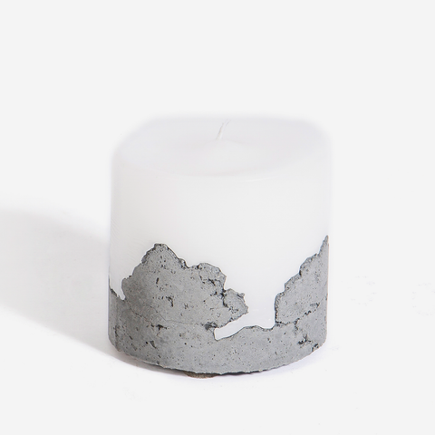 The Short Concrete Candle