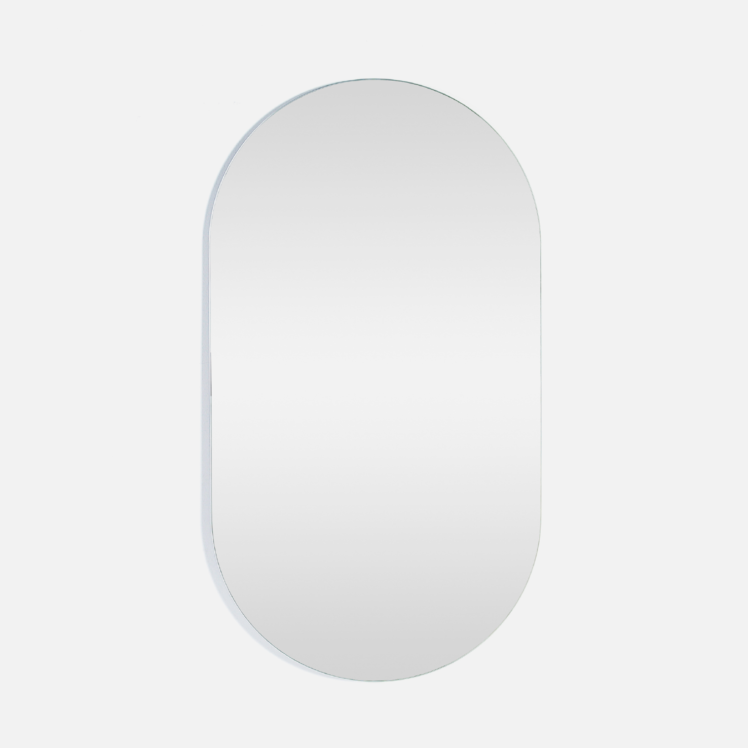 Float Frameless Pill Mirror