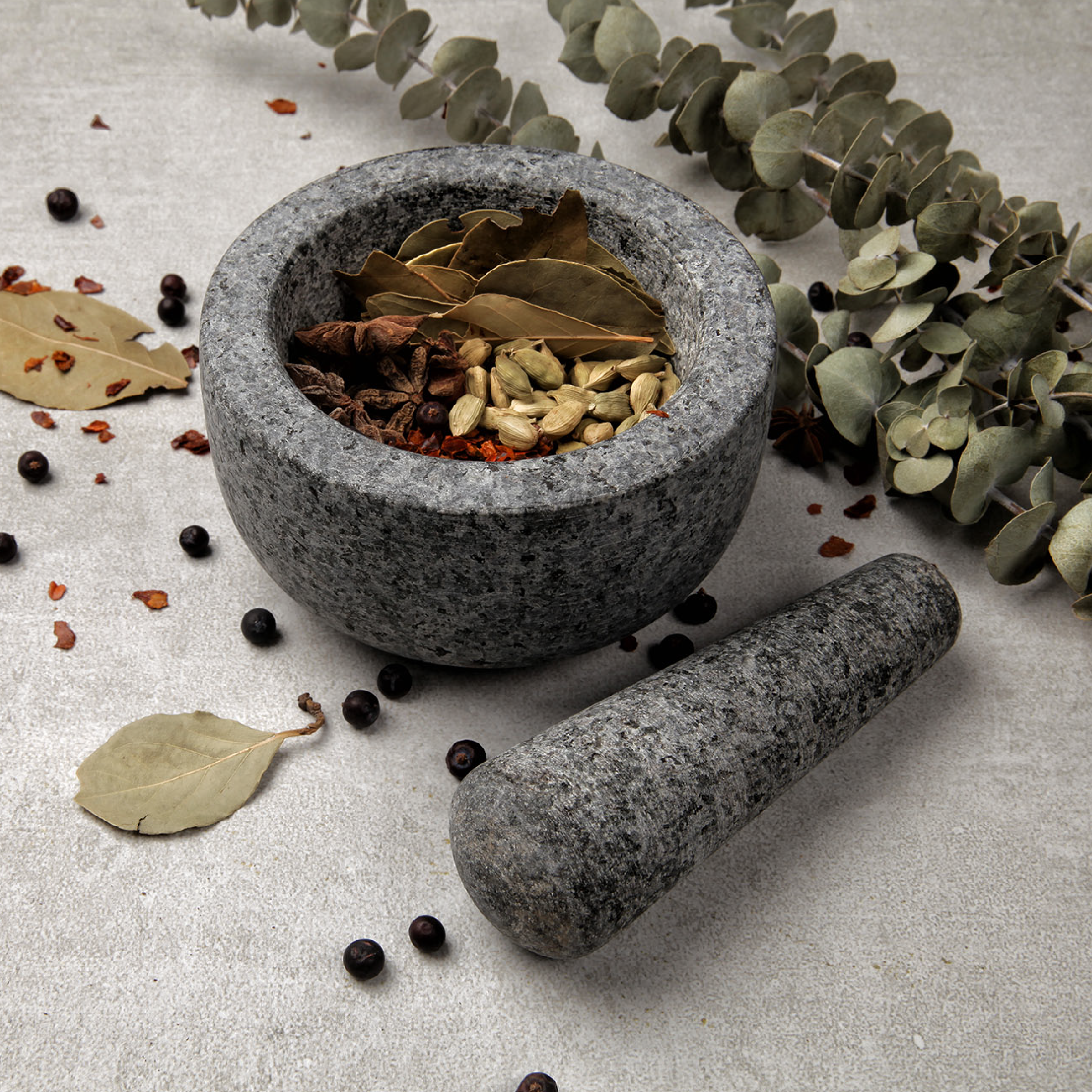 Granite Pestle & Mortar