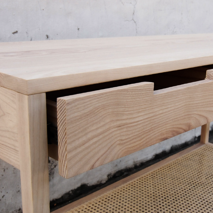 Hudson Server - Ash / Rattan