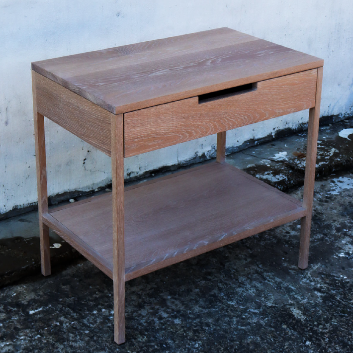 Hudson Bedside Table - Oak