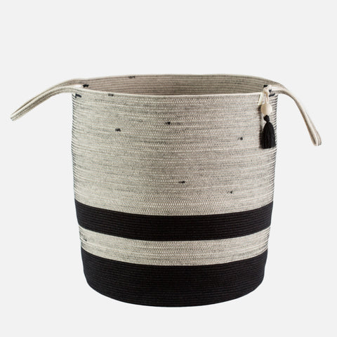 Large Floor Basket - Liquorice