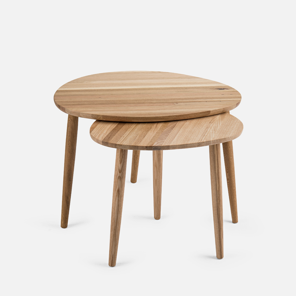Pebble Nesting Tables - Natural