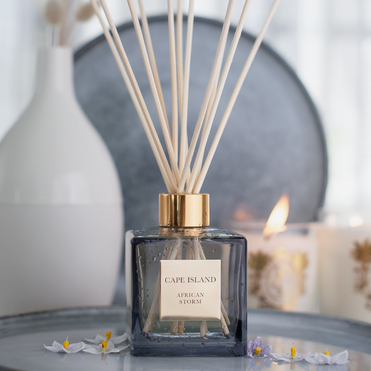 Illustrated Fragrance Diffuser - African Storm