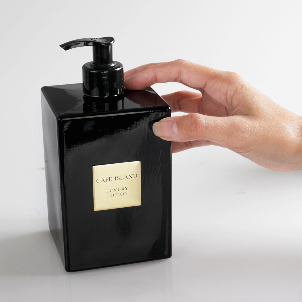 Large Luxury Lotion - Black Gold