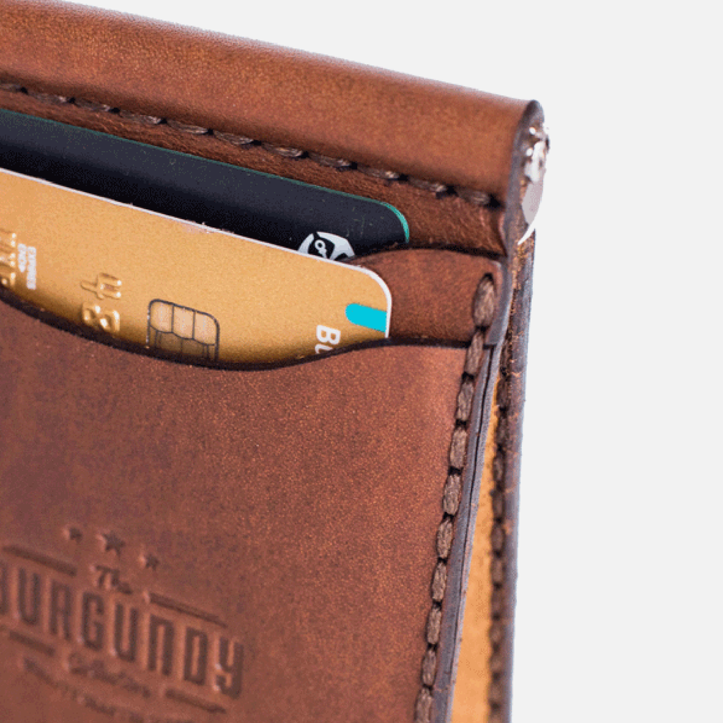 Clip Wallet - Tan